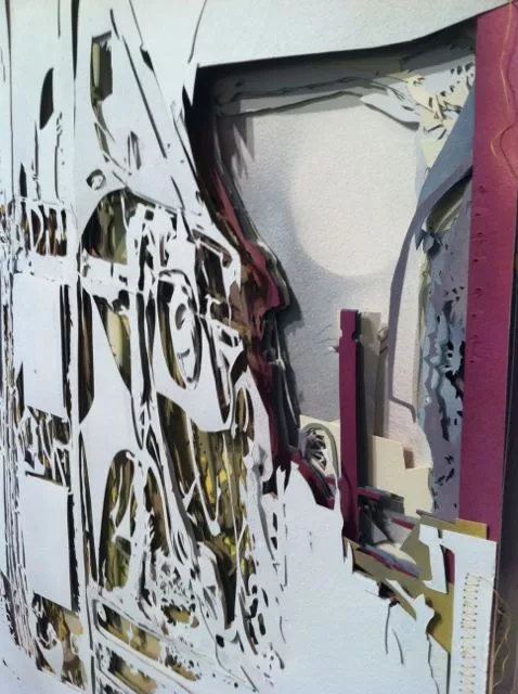 Adam Feibelman street car cut out detail