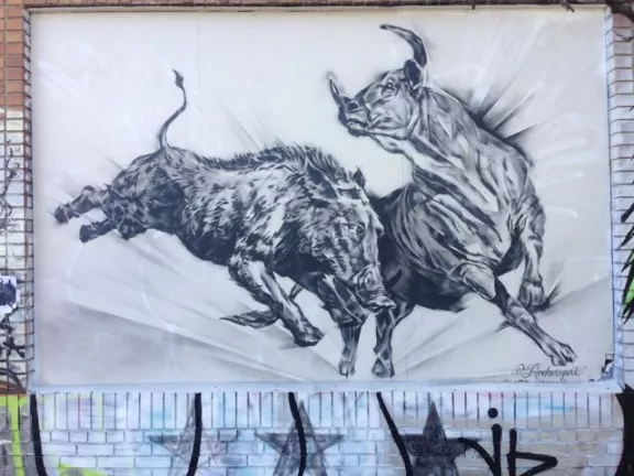 Alex Rupert SF CELLspace boar bull