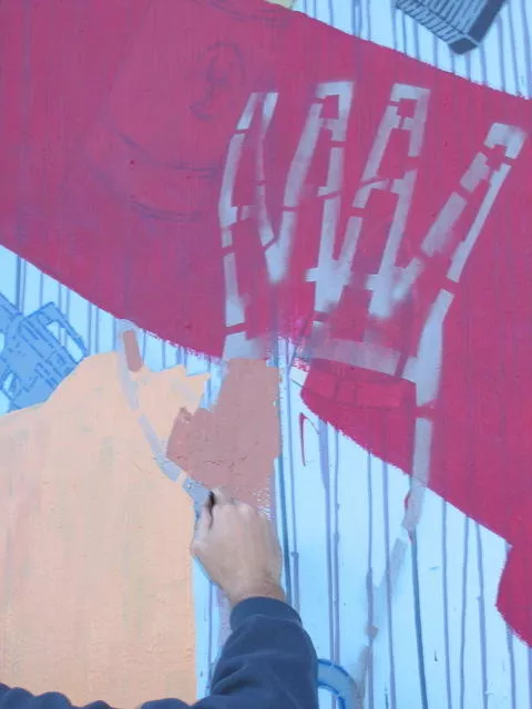 CELLspace mural detail 05