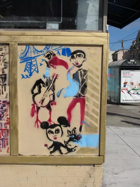 Eclair Divisadero at McAllister Mural 05