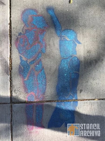 Eclair Haight Masked with Fist