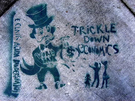 Eclair trickle down economics