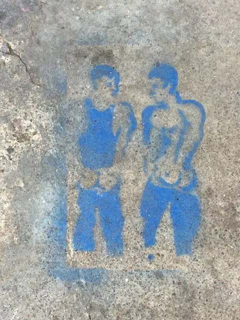 Eclair Upper Haight two blue men