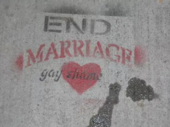 Gay Shame SF Mission End Marriage