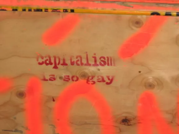 Gay Shame SF Mission Capitalism So Gay