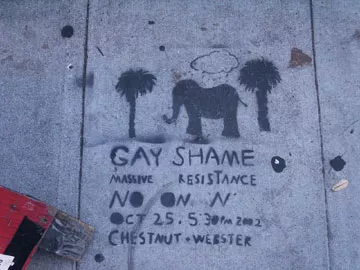 Gay Shame SF Valencia No on N