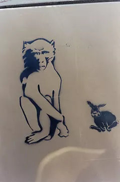 James Sellier monkey and rabbit