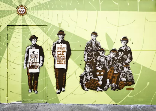 Mike Shine SF Austin Larkin full mural