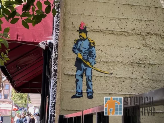 MISSTENCIL Emperor Norton FiDi SF