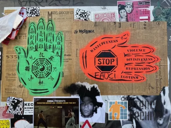 Misstencil Chinatown SF palmreading