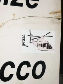 Pneu SF Mission Copter sticker