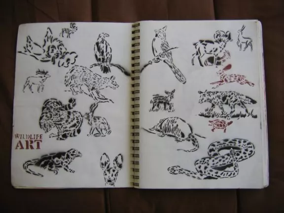 Scott Williams California Glory sketchbook 03