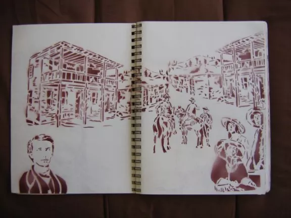 Scott Williams California Glory sketchbook 06