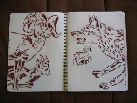 Scott Williams California Glory sketchbook 09