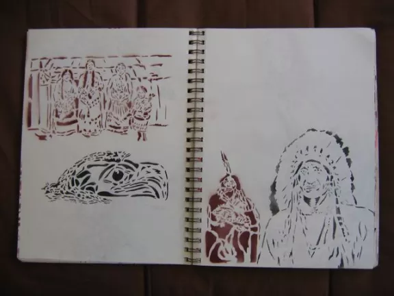 Scott Williams California Glory sketchbook 24