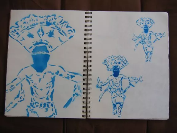 Scott Williams California Glory sketchbook 31