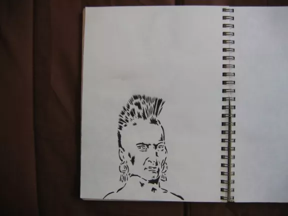 Scott Williams California Glory sketchbook 33