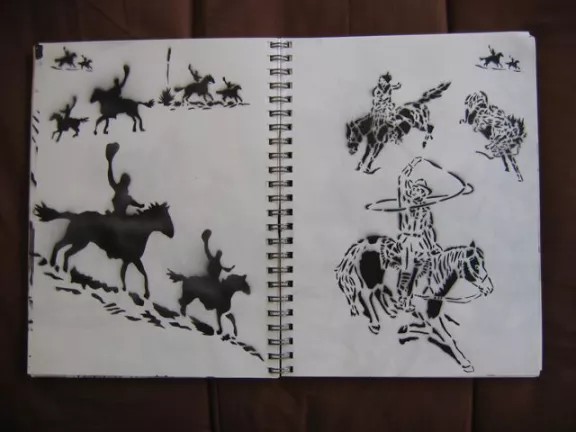 Scott Williams California Glory sketchbook 37
