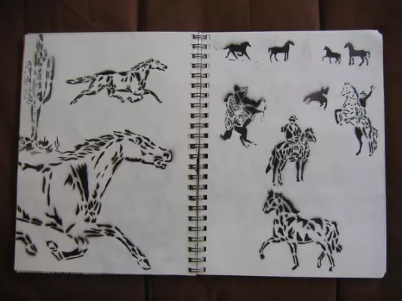 Scott Williams California Glory sketchbook 39