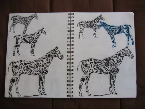 Scott Williams California Glory sketchbook 45