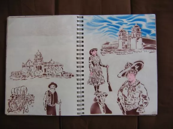 Scott Williams California Glory sketchbook 55
