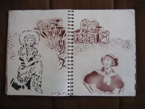 Scott Williams California Glory sketchbook 62