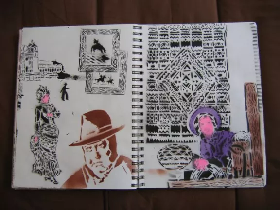 Scott Williams California Glory sketchbook 74