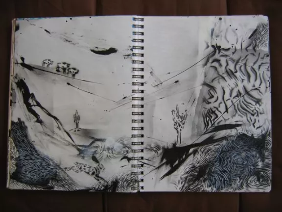 Scott Williams California Glory sketchbook 78