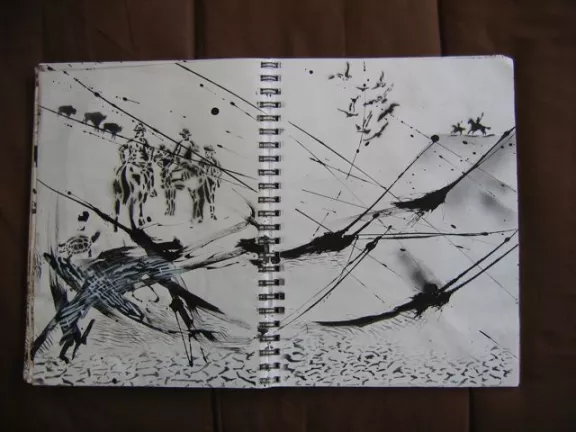 Scott Williams California Glory sketchbook 81
