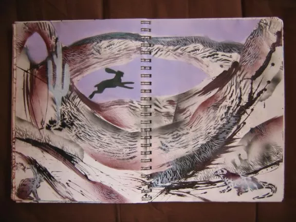 Scott Williams California Glory sketchbook 83