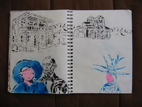 Scott Williams California Glory sketchbook 85