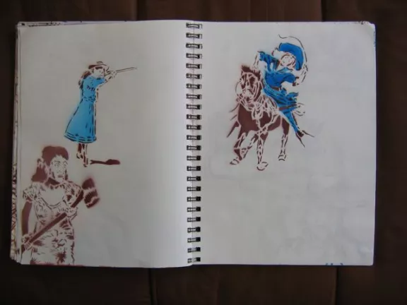 Scott Williams California Glory sketchbook 86