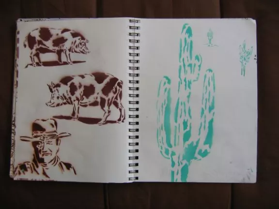 Scott Williams California Glory sketchbook 87