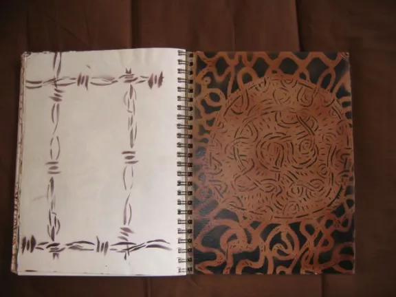 Scott Williams California Glory sketchbook 92