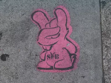Jeremy Fish Silly Pink Bunnies Mission District