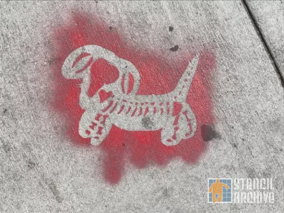 Sol Mission dog skeleton
