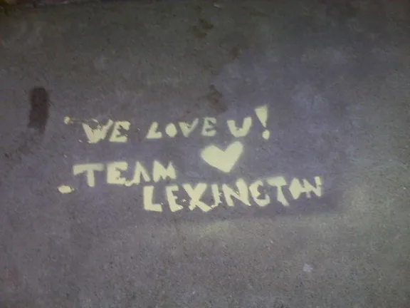 Team Lexington SF We Love You