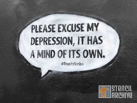 TrustyScribe Excuse My Depression