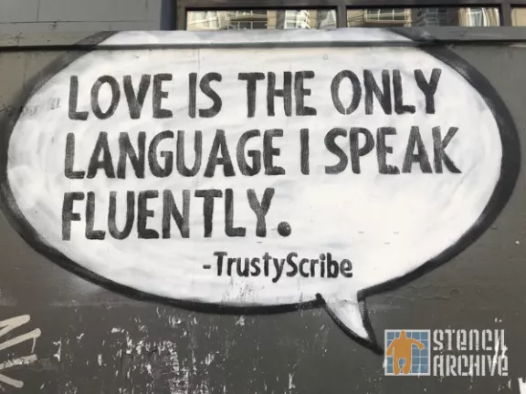 TrustyScribe Love is only Language