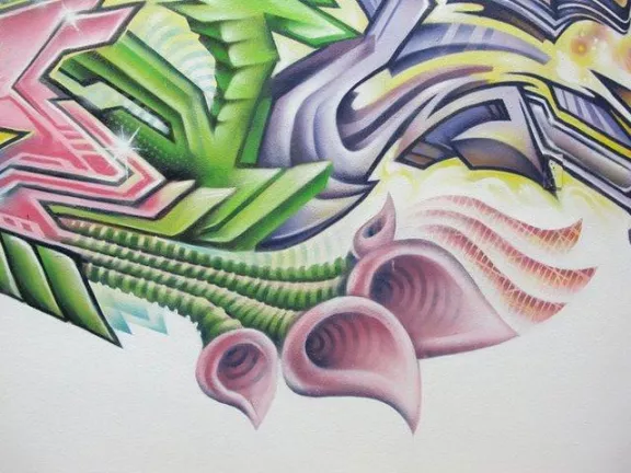 XAVI thrive mural detail 03