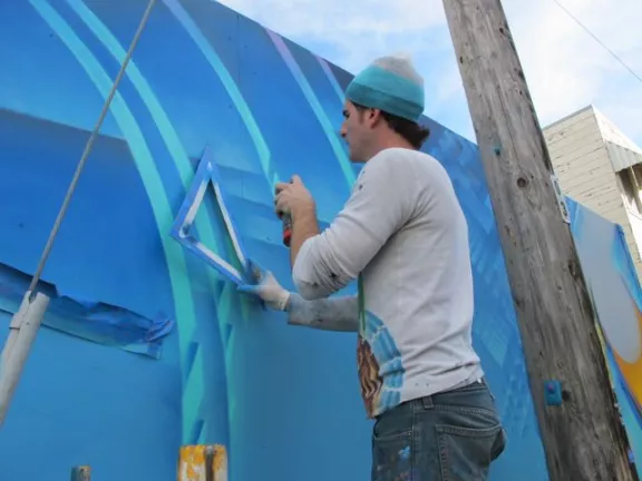 Xavi Cypress Alley spraying