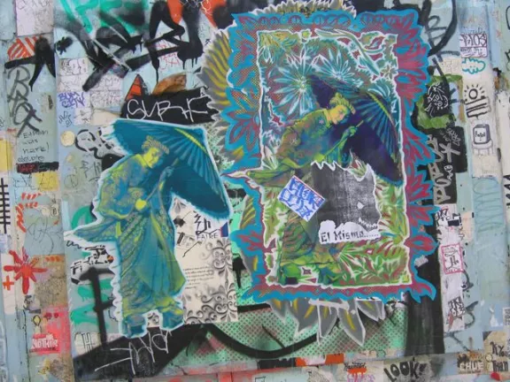 Burner SF Clarion Alley Geisha Decorative