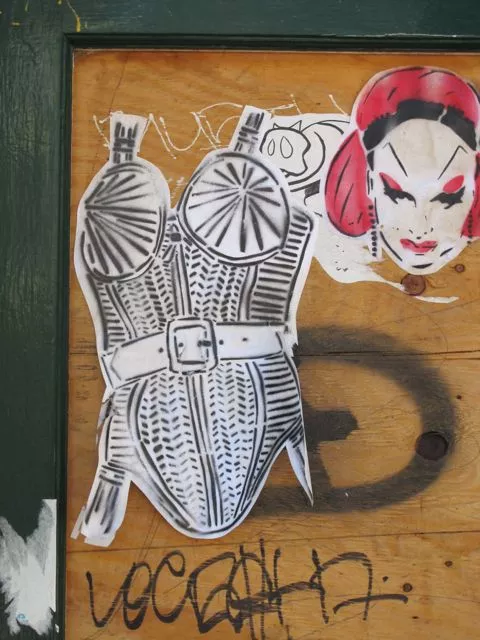 CAB Duboce Park Corset paste