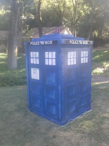 Chris Benfield Doctor Who TARDIS