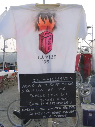 Chris Benfield NV BRC 2006 Illumination Village tee