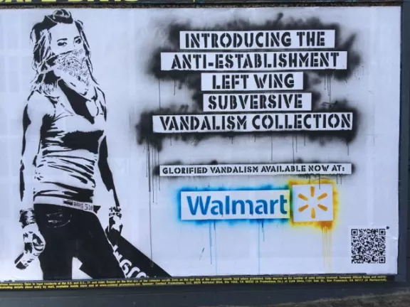 Eddie Colla Walmart protest