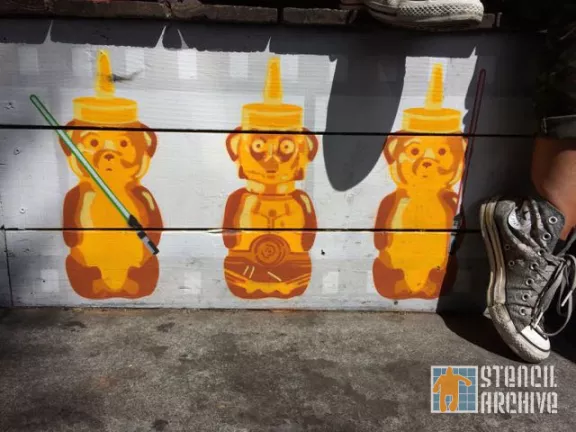 FNNCH Honey Bears Star Wars