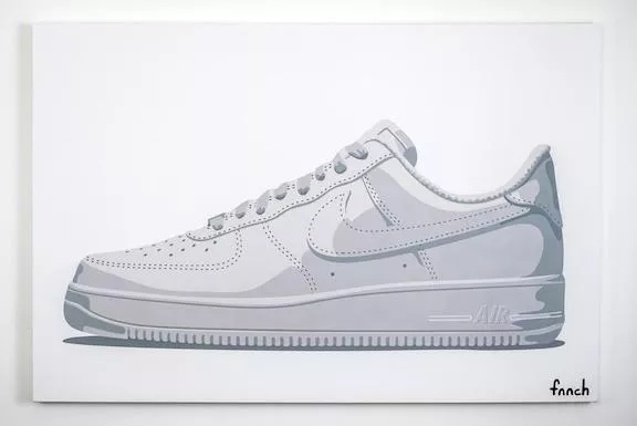 fnnch Nike Air lowtop sneaker
