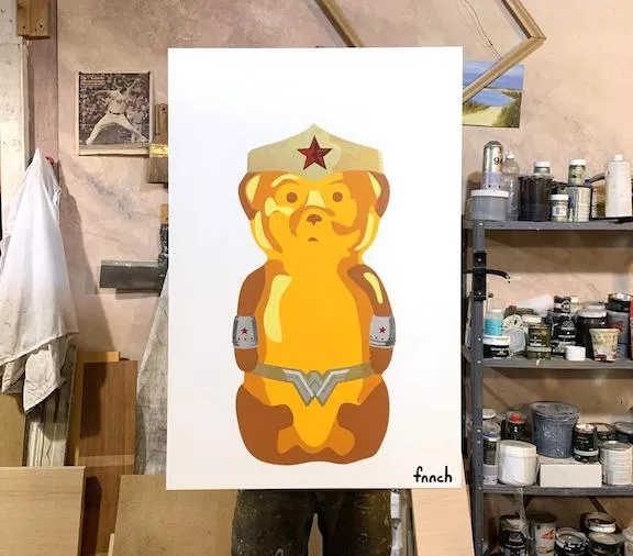 fnnch Wonder Woman bear