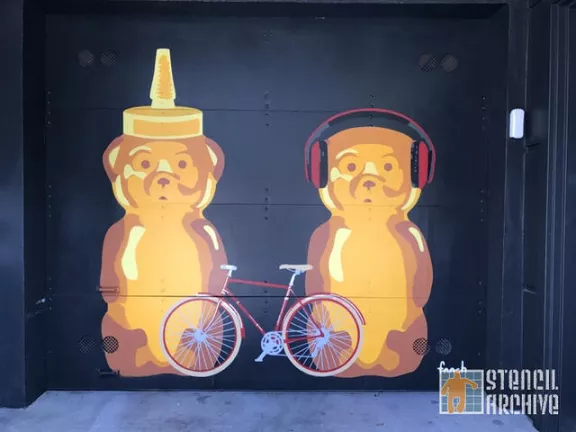fnnch honey bears and bike